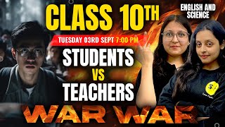 Students Vs Teachers War Class 10th Board Important MCQs Mid Term 202425 Science and Fun [upl. by Erej]