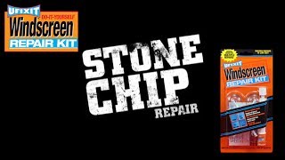 Ufixit Windscreen Repair Kit Stone Chip how to [upl. by Nnyleahs]