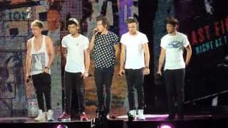 One Direction quotI Wouldquot LIVE at Staples Center 81013 [upl. by Oakie]