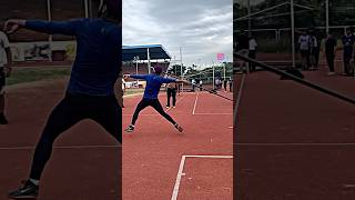 75 mtr 😖 khelo india athletics  saharanpur stadium  javelinthrow trending shortsfeed [upl. by Auhesoj]