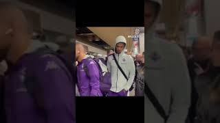 Fiorentina team come back from Turin to Florence as winner [upl. by Meek]