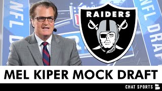 Mel Kiper Jr 2024 NFL Mock Draft Who Did The Las Vegas Raiders Select  ESPN’s Top 25 Prospects [upl. by Lunsford]