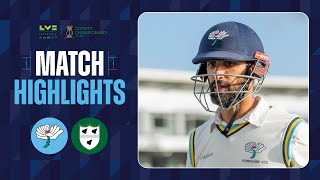 Highlights Yorkshire vs Worcestershire  Day Four [upl. by Akienaj]