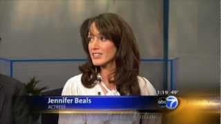 Jennifer Beals  Interview ABC 7 Chicago May 3 2011 [upl. by Aztinad]