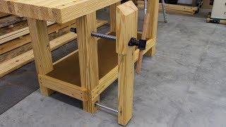 Build a Workbench Leg Vise [upl. by Wallach]