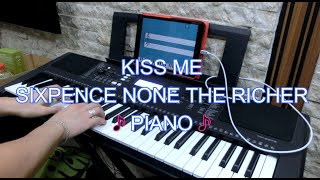 Kiss Me  Sixpence The None Richer Intermediate I Piano ♪ [upl. by Eileme]