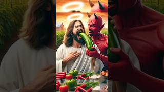 Jesus vs devil jesus​ viral​ ytshorts​ short​ subscribe​ devil love jisus [upl. by Nalyak539]