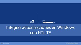 Actualizar las ISOS de Windows 7 8 y 10 con NTLITE  ONLINE [upl. by Rotman]