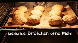 Schnell und einfach Brötchen ohne Mehl backen [upl. by Ayram]