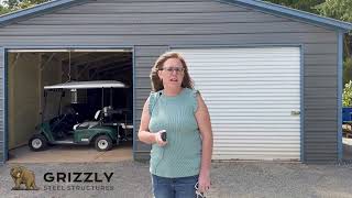 Grizzly Steel Structures  Elizabeth Ross Carpenter Testimonial [upl. by Camilia]