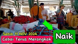 Harga sayur dan bawang serta cabai hari ini terus merangkak naik dipasar induk Sukomoro nganjuk [upl. by Ellene51]