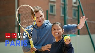 Ep2 Fête le Mur Where the Idea of Tennis Runs Deep  24 Hours with Roger Paris Edition  UNIQLO [upl. by Rosario]