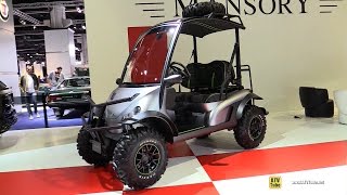 2015 Garia 22 Mansory Golf Car  Walkaround  2015 Frankfurt Motor Show [upl. by Alatea]