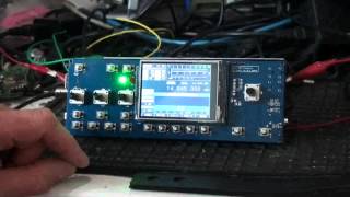 mcHF touchscreen activation by DF8OE [upl. by Eneleoj21]