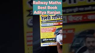 Railway Aditya Sir Maths Book review  mathsbook math adityranjan exam [upl. by Anne-Marie]