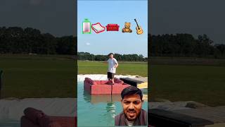 Will A Guitar Boat Hold My Weight 🛋🎸😱 youtubeshorts viralvideo MrBeast2 mrbeastshorts [upl. by Saleme]