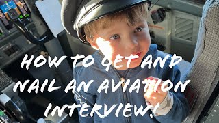 How to land and nail an Aviation Interview [upl. by Jehias]