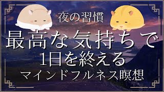 【瞑想 寝る前 10分】最高な気持ちで1日を終える瞑想 [upl. by Allsun367]