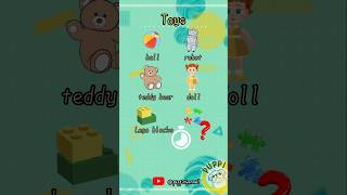 Vocab Quiz Toys vocabulary quiz englishquiz esl englishforkids ielts toefl अंग्रेजीसीखें [upl. by Anitak508]