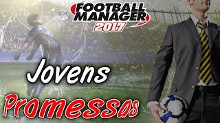 JOVENS PROMESSAS  Médios DefensivosCentro  FOOTBALL MANAGER 2017 [upl. by Aerbma]