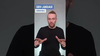 How to sign Language Sign Language and Translate in BSL [upl. by Etteuqaj]