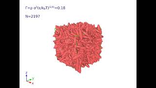 The isotropic phase of ellipsoidal colloids [upl. by Ras160]