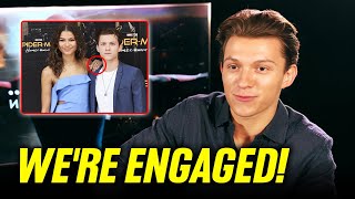 Unbelievable Tom Holland Officially Announces His Engagement To Zendaya [upl. by Yniatirb]