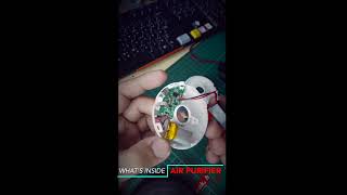 WHATS INSIDE WEARABLE AIR PURIFIER [upl. by Itnuahsa]