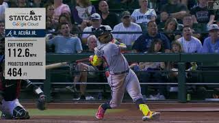 Ronald Acuna Jr Slow Motion Swing [upl. by Mercorr]