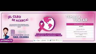 II CONGRESO LATINOAMERICANO ESTUDIANTIL DE ONCOLOGÍA  CLEO [upl. by Gnof533]