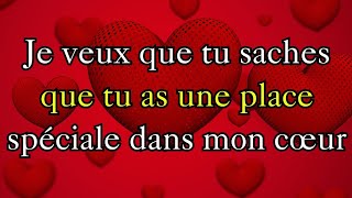 À toi que jai aimé tu me manques tellement❤🌹 Mon Message damour [upl. by Angelo]