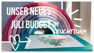 Neues ⭐️ JULIBUDGET ⭐️ Budget with me  mit echten Zahlen [upl. by Thatch991]