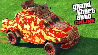 GTA Online  HVY Insurgent PickUp Custom Gunrunning Update [upl. by Odele]