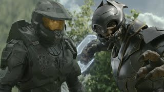 Master Chief VS Arbiter Var Gatanai Full Fight HD  Halo Season 2 Episode 8 [upl. by Fredel803]