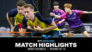 FalckKarlsson vs ParkOh  MD R16  WTT Contender Doha 2024 [upl. by Asquith]