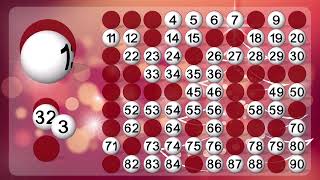 Christmas special BINGO CALLER 90 BALL  Game 41 [upl. by Meagan]