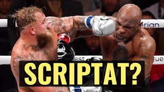 JAKE PAUL VS MIKE TYSON A FOST SCRIPTAT [upl. by Ecinereb]