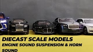 Diecast Scale Models Engine Sound Suspension amp Horn Sound Effects  youtuber youtubevideo cars [upl. by Rotberg]