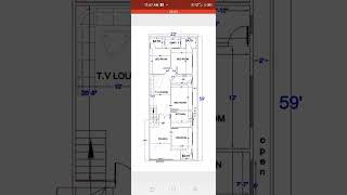 23x59 house design homeplanting 2024 [upl. by Agnola882]