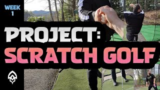 Project Scratch Turning a former baseball player into a scratch golfer golfcoach golf golftips [upl. by Illah]