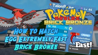 How to hatch gible egg in pokemon brick bronze [upl. by Annanhoj]