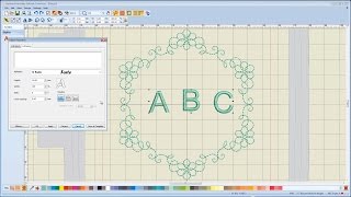 Tutorial bernette Sticksoftware Customizer Monogramme erstellen [upl. by Niawd798]