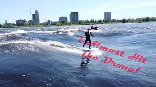 Ottawa River Surfing Ben Gravy and Friends [upl. by Wildon927]