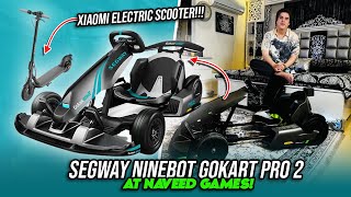 Segway Ninebot Gokart Pro 2 amp XIaomI Electric Scooter 4 Go Now at NAVEED GAMES PESHAWAR  Pakistan [upl. by Ruddie17]