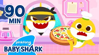 Baby Shark Cook amp Doctor Episodes  Compilation  Baby Shark Story Collection  Baby Shark Official [upl. by Ellery]