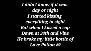 Love Potion 9 by The Hit Crew lyrics [upl. by Seif925]