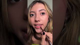 Batom de geleia transparente 😯🌸 makeup maquiagem makeuptutorial maquiada lipstick [upl. by Fraser]