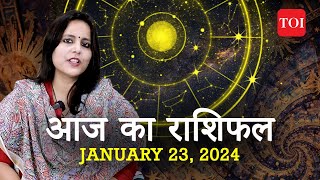 Horoscope Today Astrological prediction for all Zodiac Signs  January 23 2024  Astrology [upl. by Eigroeg]