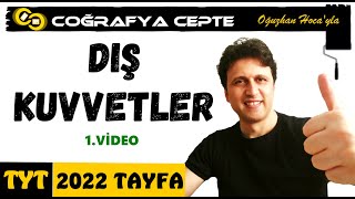 DIŞ KUVVETLER 1  AKARSULAR 1  TYT COĞRAFYA [upl. by Llenroc]