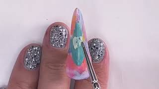 Color is the Answer  Challenge 3 for OPI and Nails Magazines NTNA All Stars [upl. by Pedroza]